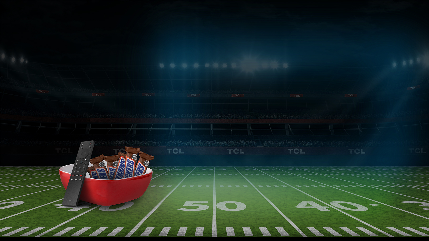TCL | SNICKERS | NFL